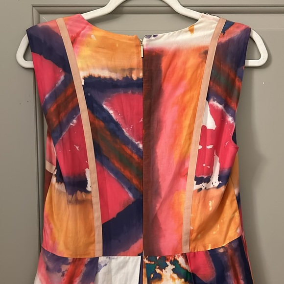 Rachel Roy Watercolor Fit and Flare Dress - Picture 6 of 8